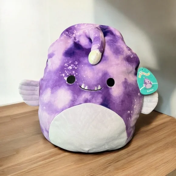 Squishmallows Easton Anglerfish
Soft Purple Plush - New With Tag - Picture 4 of 5